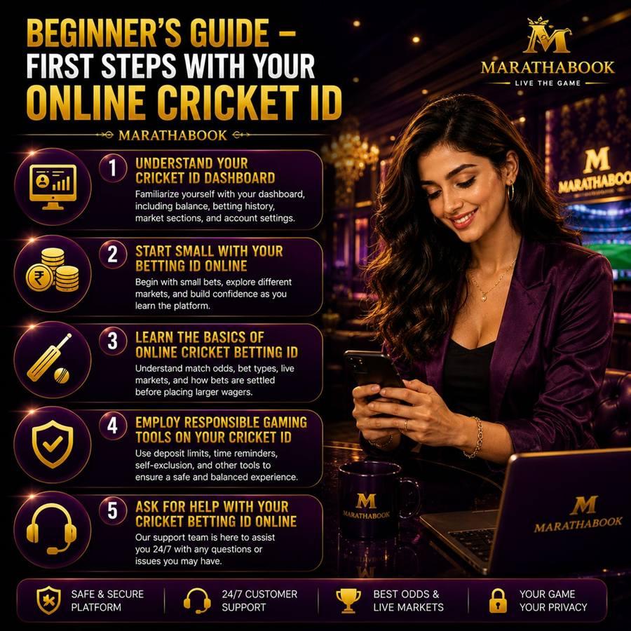 Beginner's guide: first steps with your MarathaBook online cricket ID