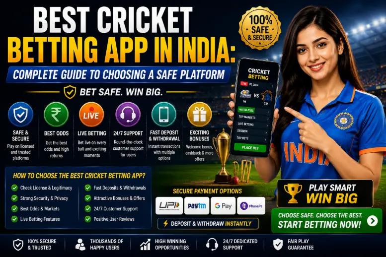 Best Cricket Betting App in India: Complete Guide to Choosing a Safe Platform