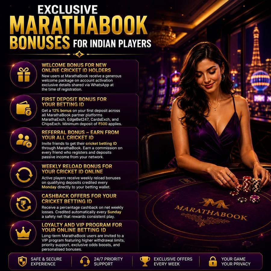 Exclusive MarathaBook bonuses for Indian players